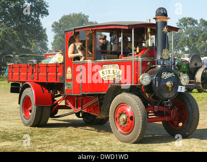 1926 camion Foden à vapeur 12364 TW4207appelée petite bière vapeur Newquay premier propriétaire Marleys Tile Company Storrington Sussex UK Banque D'Images