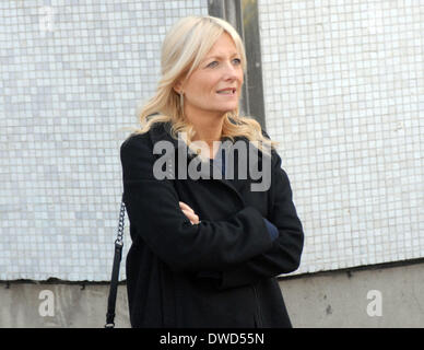 Londres, Royaume-Uni. Le 05 Mar, 2014. Gaby Roslin assiste à l'ITV studios London 05/03/2014 Credit : JOHNNY ARMSTEAD/Alamy Live News Banque D'Images