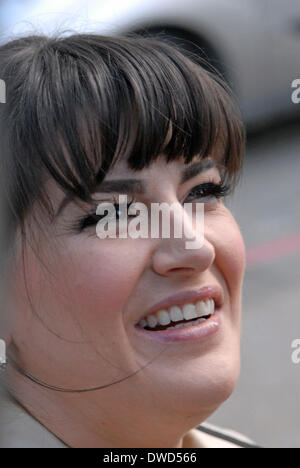 Londres, Royaume-Uni. Le 05 Mar, 2014. Jodie Prenger assiste à l'ITV studios London 05/03/2014 Credit : JOHNNY ARMSTEAD/Alamy Live News Banque D'Images