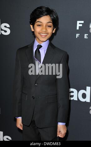 Los Angeles, CA, USA. 5Th Mar, 2014. Rohan Chand aux arrivées de mauvais mots Premiere, l'Arclight Cinerama Dome à Hollywood, Los Angeles, CA 5 mars 2014. Credit : Dee Cercone/Everett Collection/Alamy Live News Banque D'Images