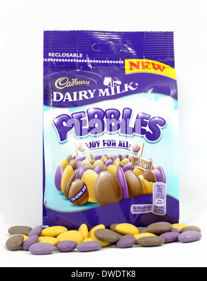 Cadburys dairy milk pebbles Banque D'Images