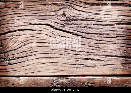 La texture des vieilles planches en bois. Banque D'Images