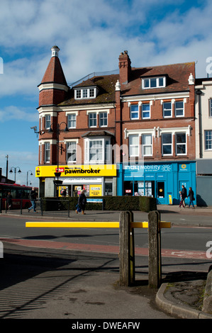 Vert de l'église ouest, centre-ville de Redditch, Worcestershire, Royaume-Uni Banque D'Images