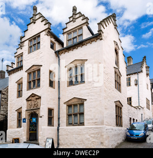 Plas, un Mawry 16thC maison élisabéthaine, High Street, Conwy, au nord du Pays de Galles, Royaume-Uni Banque D'Images