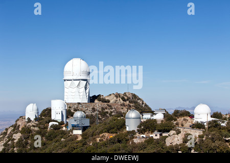 Kitt Peak National Observatory en Arizona Banque D'Images