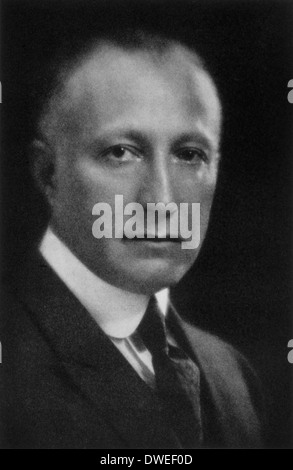 Adolph Zukor (1873-1976), producteur et fondateur de Paramount Pictures, Portrait, circa 1920 Banque D'Images