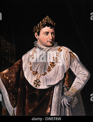 Napoléon Bonaparte (1769-1821), empereur de France 1804-1814, Portrait Banque D'Images