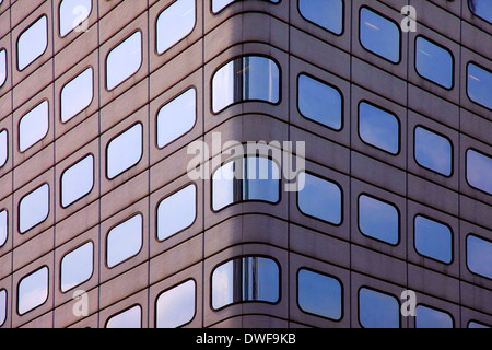 Endroit calme du bâtiment de bureaux à Hong Kong Banque D'Images