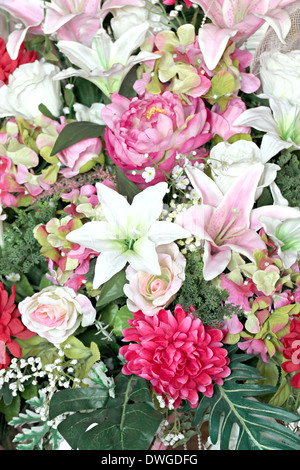 Magnifique bouquet prêt pour l'occasion spéciale. Banque D'Images