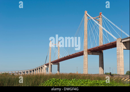 Zarate Brazo Largo Bridge, Zarate Banque D'Images