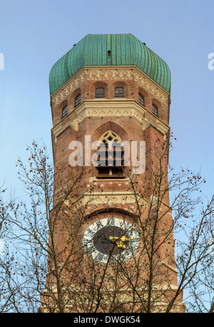 Munich, la Frauenkirche, église Notre-Dame, Bavière, Allemagne Banque D'Images