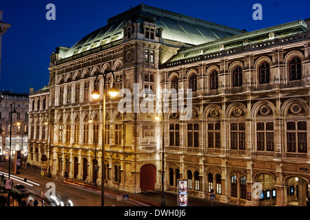 Opéra de Vienne, Autriche Banque D'Images