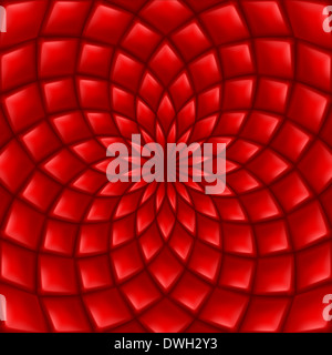 Cool Abstract Texture Rouge avec forme géométrique pour la conception Banque D'Images