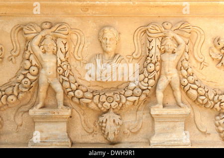 Sarcophage, Musée archéologique de Selcuk Banque D'Images