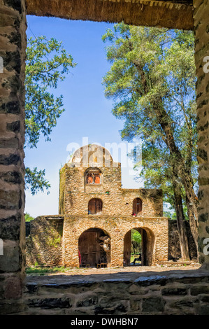 L'Église Debre Berhan Selassie, Gonder Banque D'Images