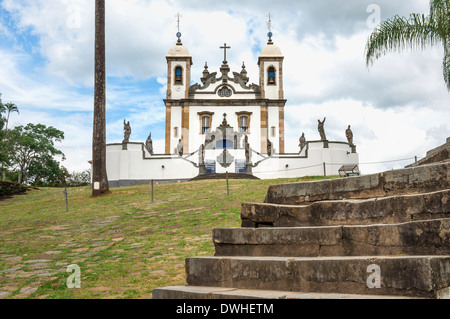 Sanctuaire de Bom Jesus de Matosinhos, Congonhas Banque D'Images