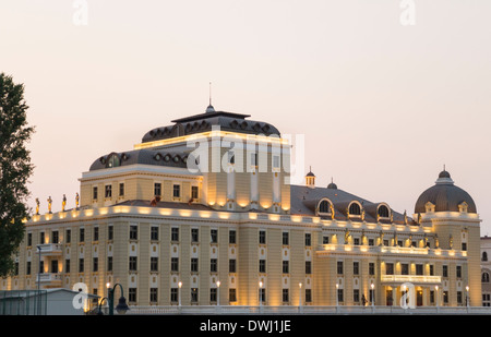 Musée de la lutte macédonienne, Skopje, Macédoine Banque D'Images