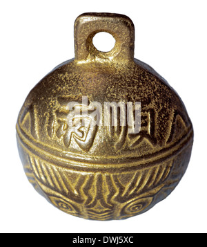 Bronze traditionnel de Bell, de la Chine, de l'élevage La région autonome ouïghoure du Xinjiang Banque D'Images