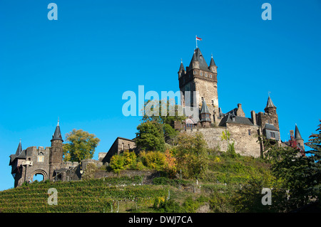 Château impérial, Cochem Banque D'Images