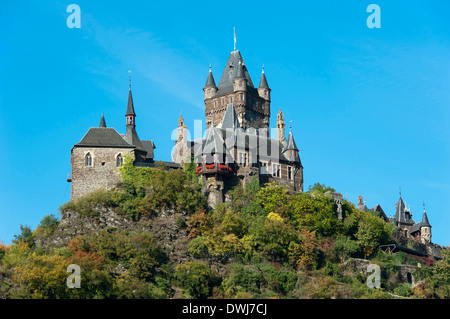 Château impérial, Cochem Banque D'Images