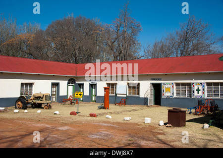 Museum village, Botshabelo Banque D'Images