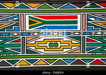 Museum village, Botshabelo Banque D'Images