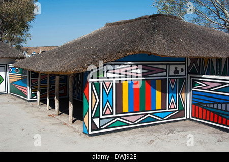 Museum village, Botshabelo Banque D'Images