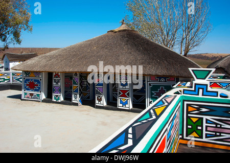 Museum village, Botshabelo Banque D'Images