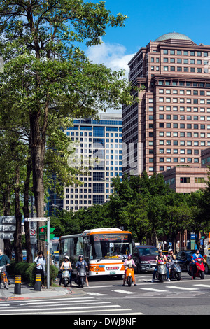 Le centre de Taipei, Taiwan Banque D'Images