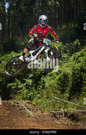 Images Vtt XC Cross country et de descente DH Banque D'Images