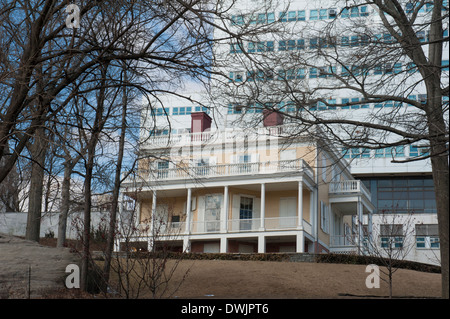 Alexander Hamilton's home, La Grange, à 141e Rue à West Harlem, Manhattan, New York. Banque D'Images