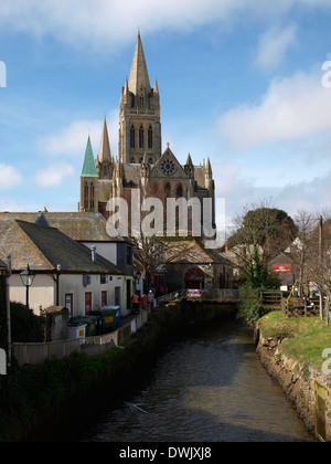 Cathédrale de Truro, Cornwall, UK Banque D'Images