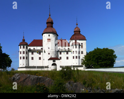 Läckö slott (château) sur kållandsö Island dans le lac vänern, Västra Götalands län, västergötland, Suède Banque D'Images