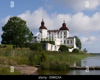 Läckö slott (château) sur kållandsö Island dans le lac vänern, Västra Götalands län, västergötland, Suède Banque D'Images