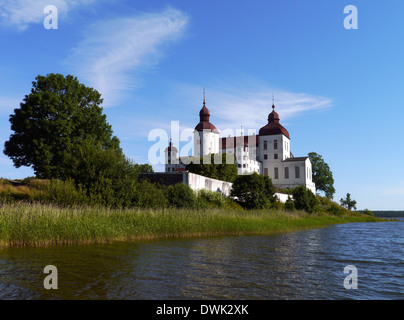 Läckö slott (château) sur kållandsö Island dans le lac vänern, Västra Götalands län, västergötland, Suède Banque D'Images