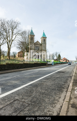 L'église Sainte Croix, Crumlin Road, Belfast Banque D'Images