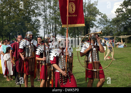 Dionysos festivités à Andautonija, ancienne colonie romaine près de Zagreb le 15 septembre 2013 Banque D'Images