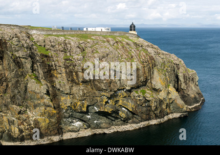 Ushenish Point et phare, South Uist, Western Isles, Ecosse, Royaume-Uni Banque D'Images