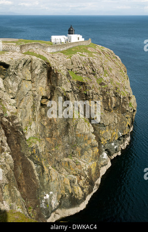 Ushenish phare, South Uist, Western Isles, Ecosse, Royaume-Uni Banque D'Images
