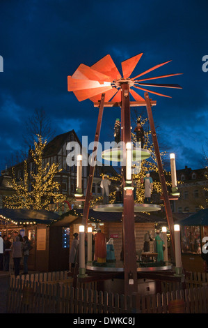 Marché de Noël, Peine Banque D'Images