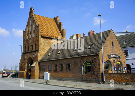 Porte d'eau, Wismar Banque D'Images