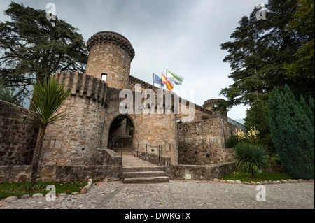 Parador de Jarandilla de la Vera, Jarandilla de la Vera, Cáceres, Extremadura, Espagne, Europe Banque D'Images