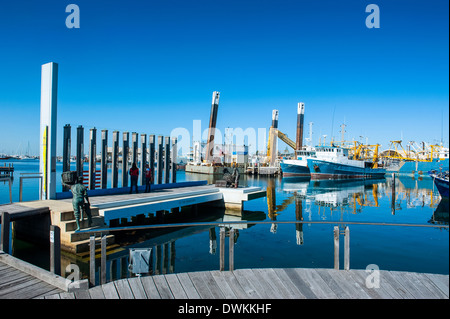 Bateau de pêche du port de Fremantle, Australie occidentale, Australie, Pacifique Banque D'Images