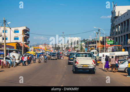 Le centre-ville de Kigali, Rwanda, Afrique du Sud Banque D'Images