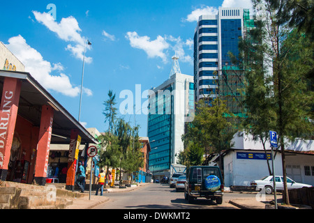 Le centre-ville de Kigali, Rwanda, Afrique du Sud Banque D'Images