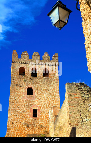 Kasbah historique, Chefchaouen, Maroc, Afrique du Nord, Afrique Banque D'Images