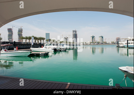 Marina West Bay, Doha, Qatar Banque D'Images