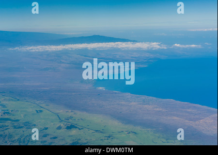 Vue aérienne de Maui, Hawaï, États-Unis d'Amérique, du Pacifique Banque D'Images