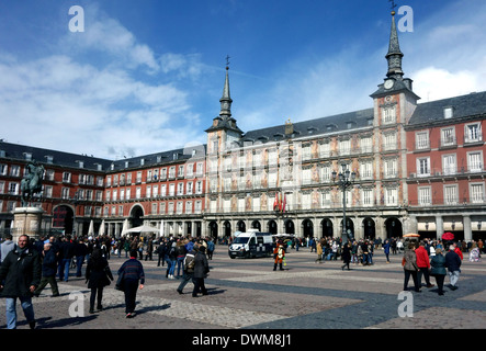 Plaza Mayor, Madrid, Espagne Banque D'Images