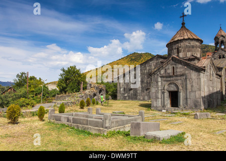 Haghbat Haghbat (monastère), UNESCO World Heritage Site, Alaverdi, Lori Province, l'Arménie, l'Asie centrale, d'Asie Banque D'Images